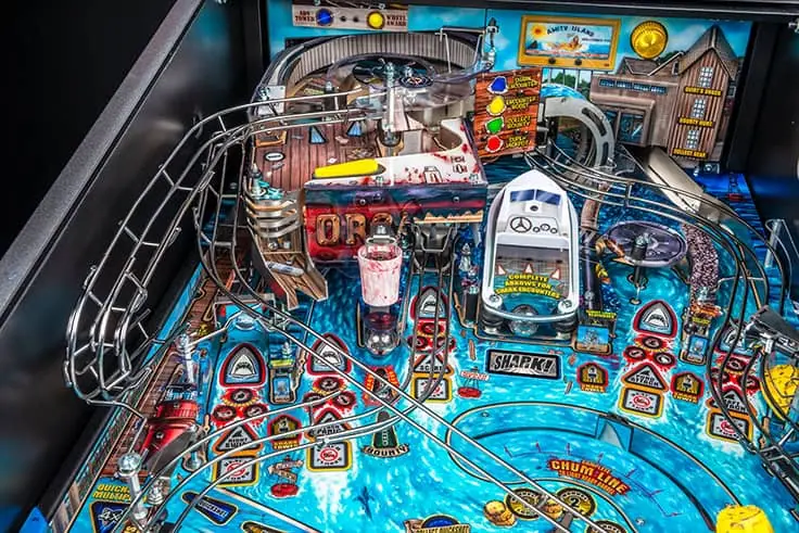JAWS Premium Pinball Machine by Stern - Image 26